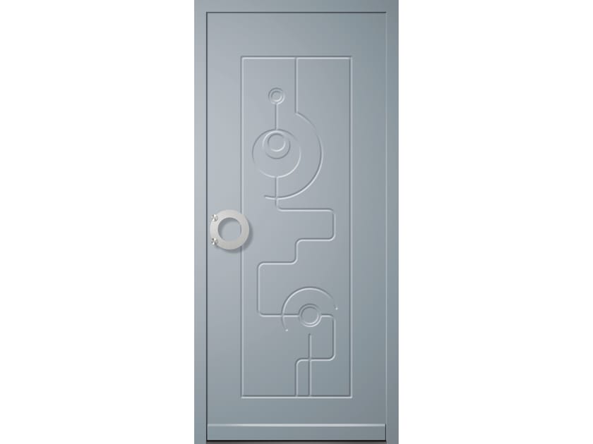Aluminium armoured door panel GENIUS Aluform® Emotion Collection By ROYAL PAT