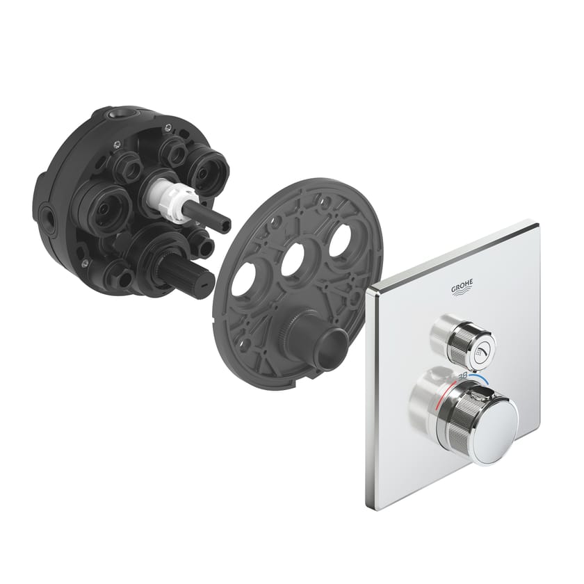 GROHTHERM SMARTCONTROL by Grohe - Miscelatore termostatico a 1 via - 6