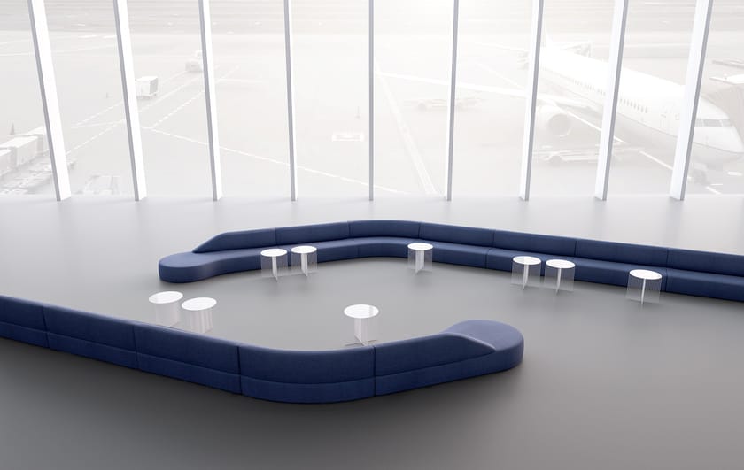 GUEST Sectional sofa Guest Collection By La Cividina design Antonio