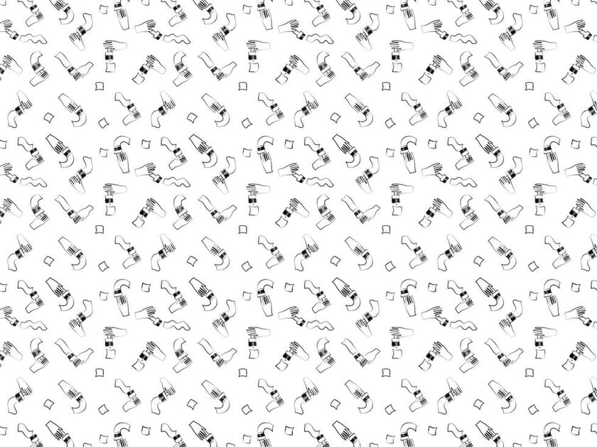 HANDPAINTED by Texturae - Carta da parati a motivi - 2