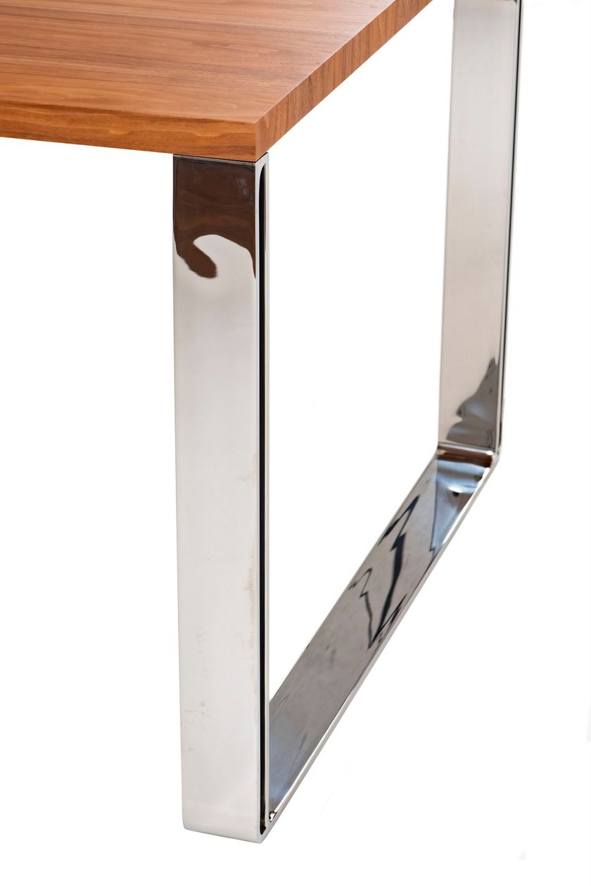 HEY HELLO Rectangular wooden table By Softicated | design Cyril Rumpler