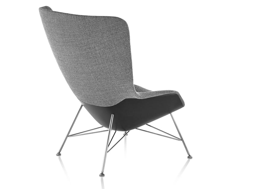 Highback fabric armchair STRIAD Highback armchair Striad Collection