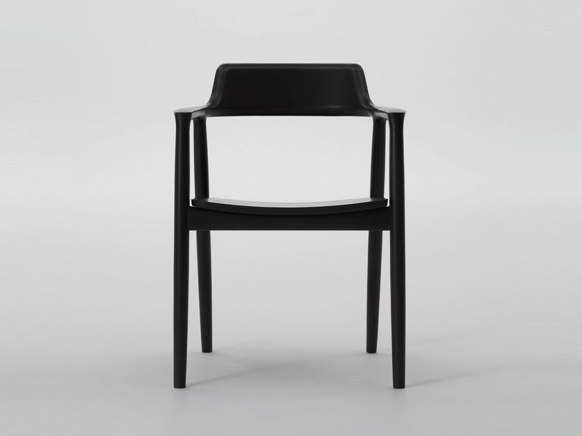 HIROSHIMA Cadeira de carvalho By Maruni | design Naoto Fukasawa