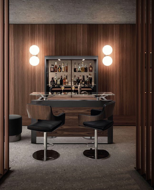 SILHOUETTE Sgabello By i 4 Mariani | design Luca Scacchetti