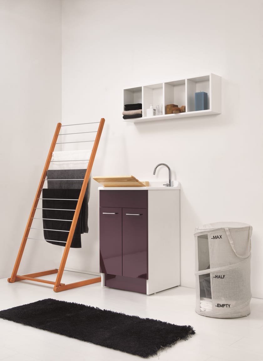 JOLLY WASH Armoire de buanderie avec portes à battant Armoire de