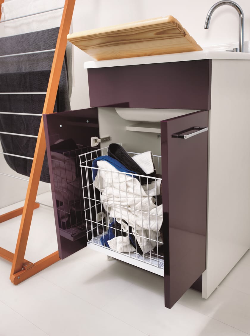 JOLLY WASH Armoire de buanderie avec portes à battant Armoire de