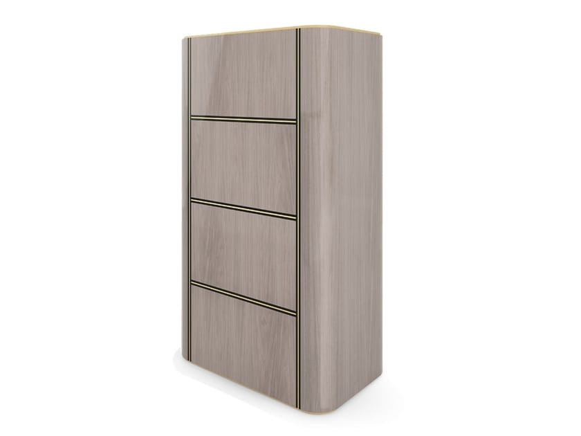 KENT Wood veneer chest of drawers Kent Collection By FRATO