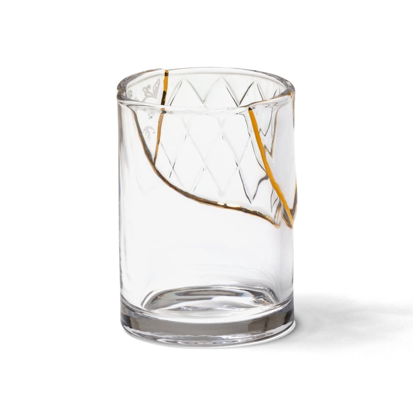 KINTSUGI Glass By Seletti design Marcantonio