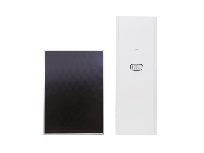 KIT SLIM SOLAR + TIME SOLAR Solar heating system By ITALTHERM