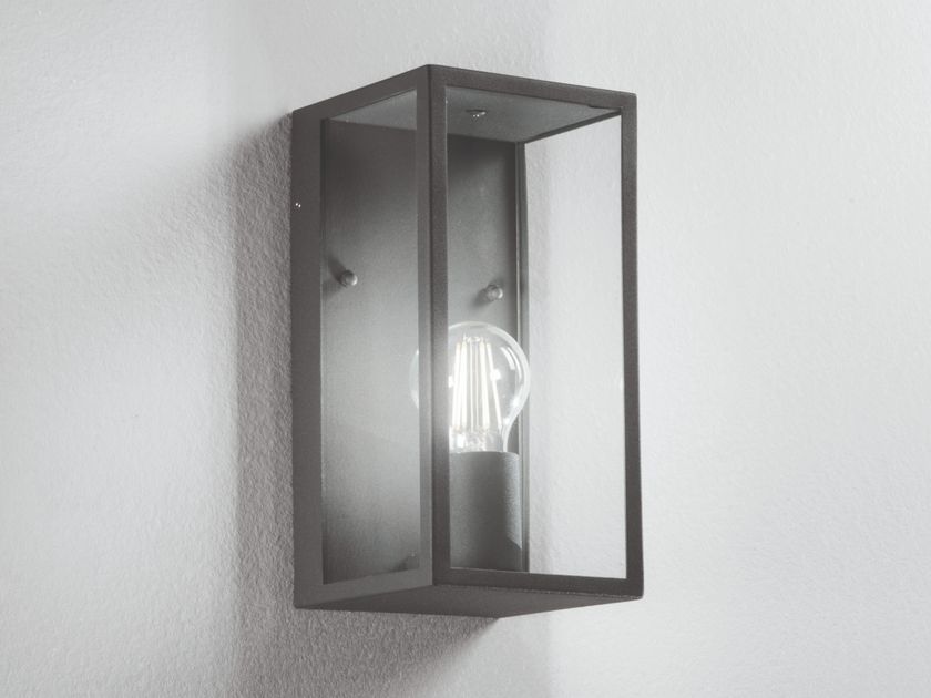 Lampada Da Parete Esterna Lentua - Stile Vintage, Bianco, IP44, Attacco E27, Per Terrazzo E Giardino