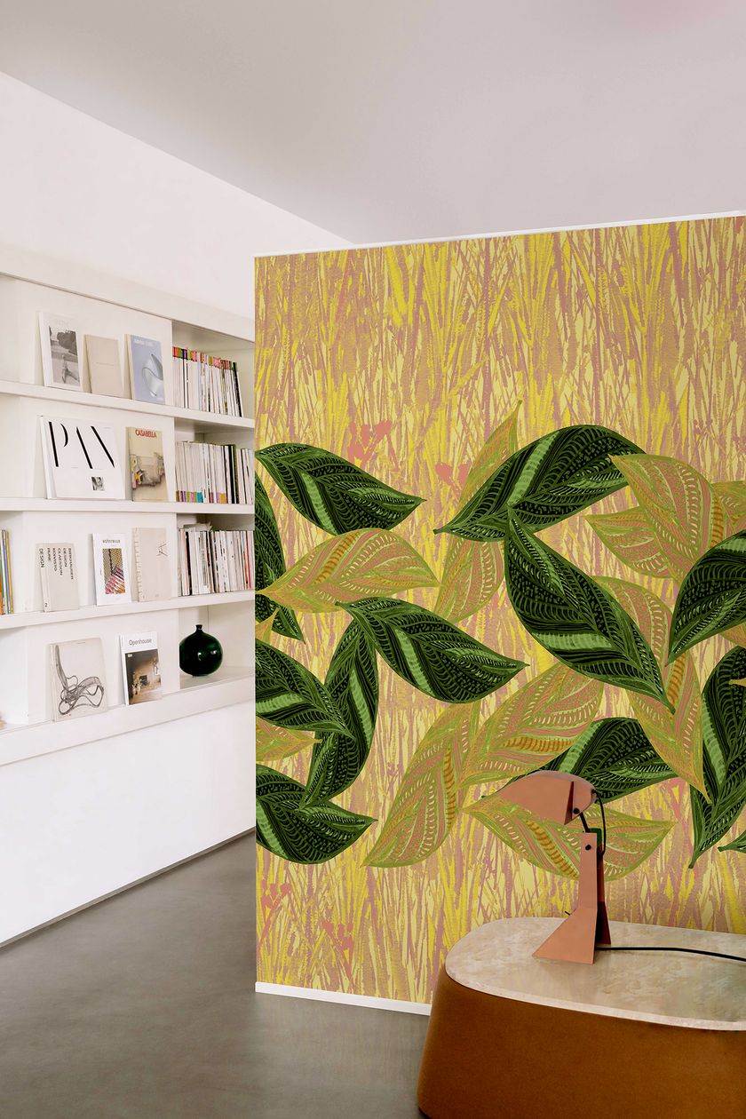 Vinyl wallpaper LEAF Contemporary Wallpaper 2021 Collection By Wall