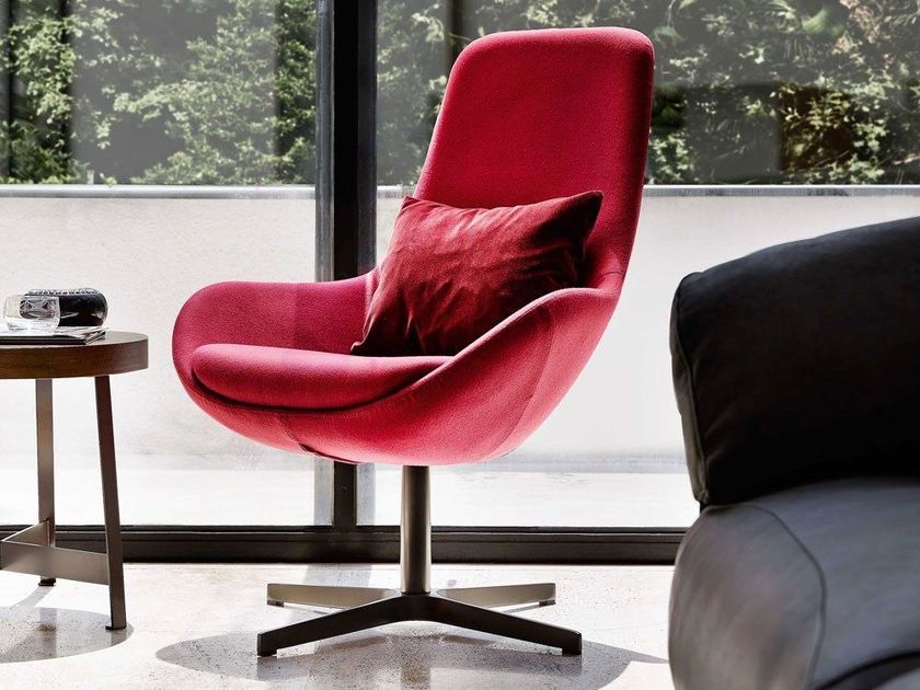 LINEAR | Sillón pequeño de tela By Ditre Italia