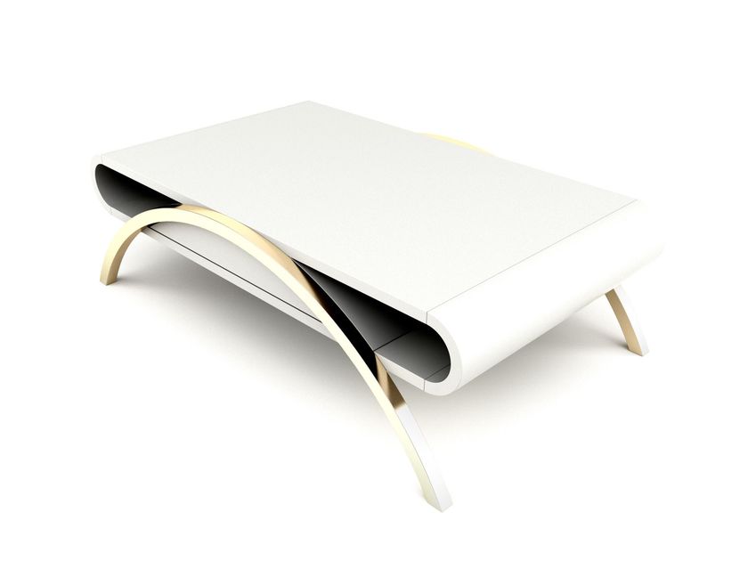 CRESCENT | Low coffee table Crescent Collection By Prieto Studio