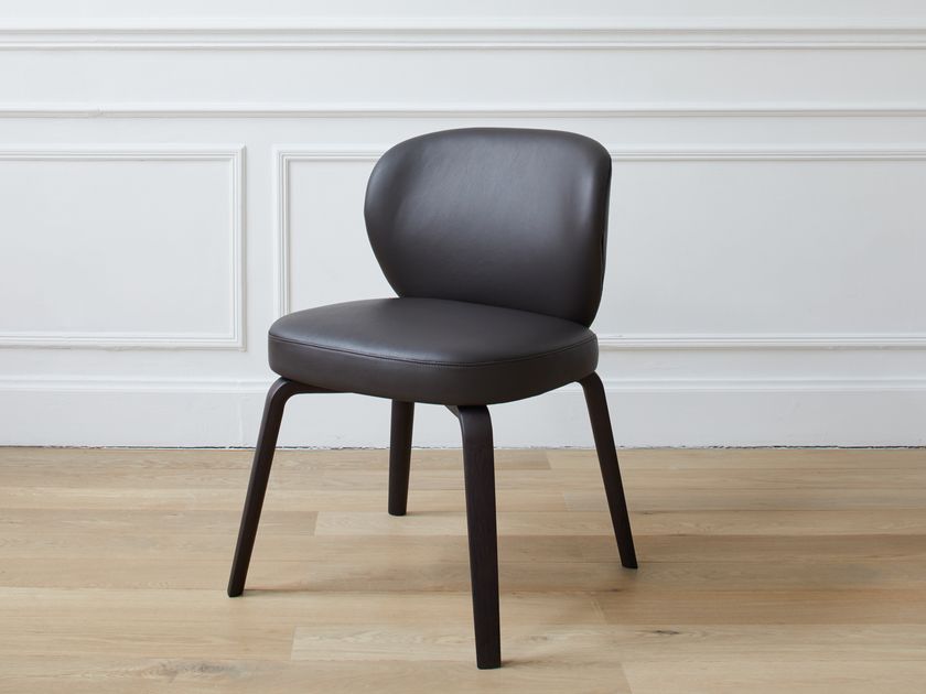 MUDI | Leather chair Leather chair By MORE | design Gil Coste