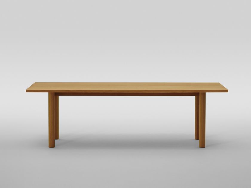 MALTA Rectangular oak table By Maruni | design Naoto Fukasawa