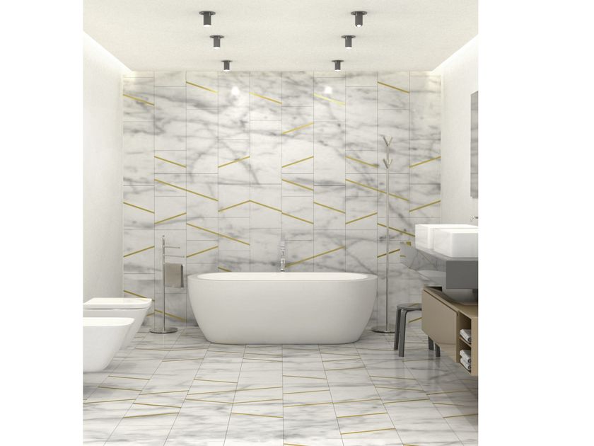 Marble wall/floor tiles MAREA MORE By MONITILLO MARMI design Chapman ...