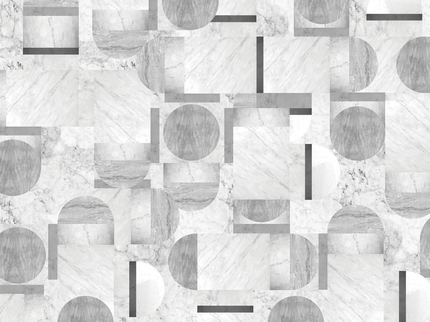 MARMOLADA by Texturae - Carta da parati geometrica effetto marmo - 3