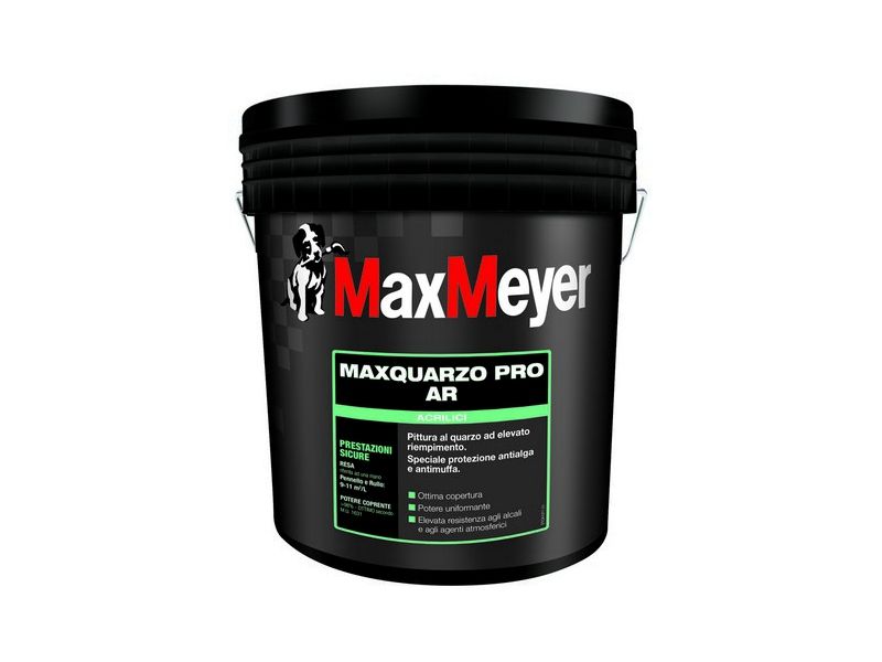 Quartz paint MAXQUARZO PRO AR External Line By MaxMeyer