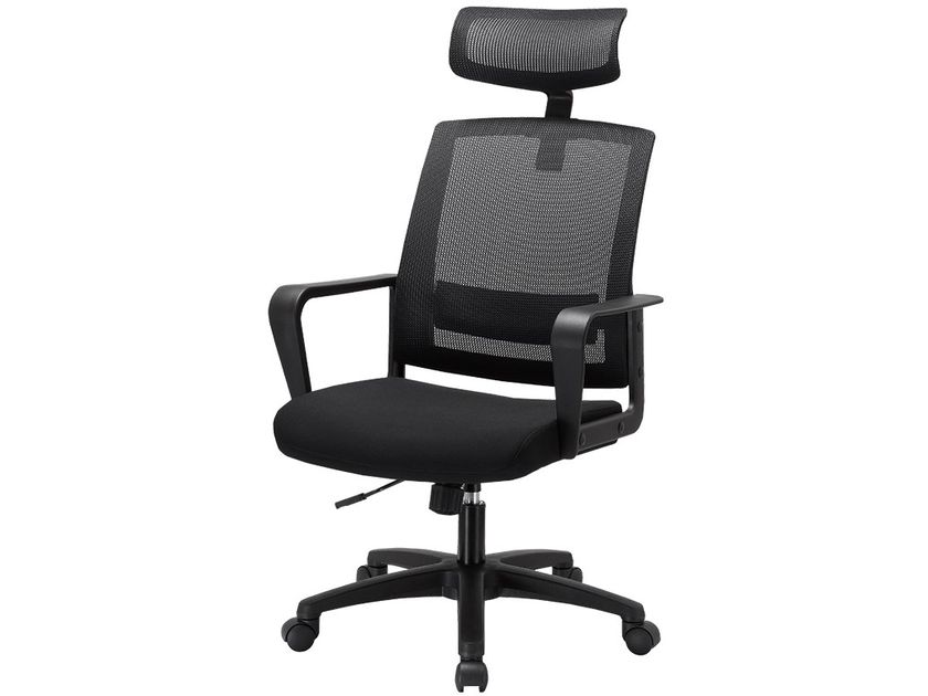 Heightadjustable mesh office chair with headrest MC1011E Mc