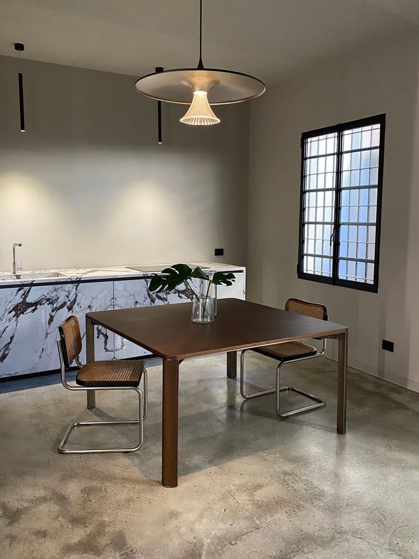 GREGORIO by MG12 - Tavolo in acciaio e legno - 3