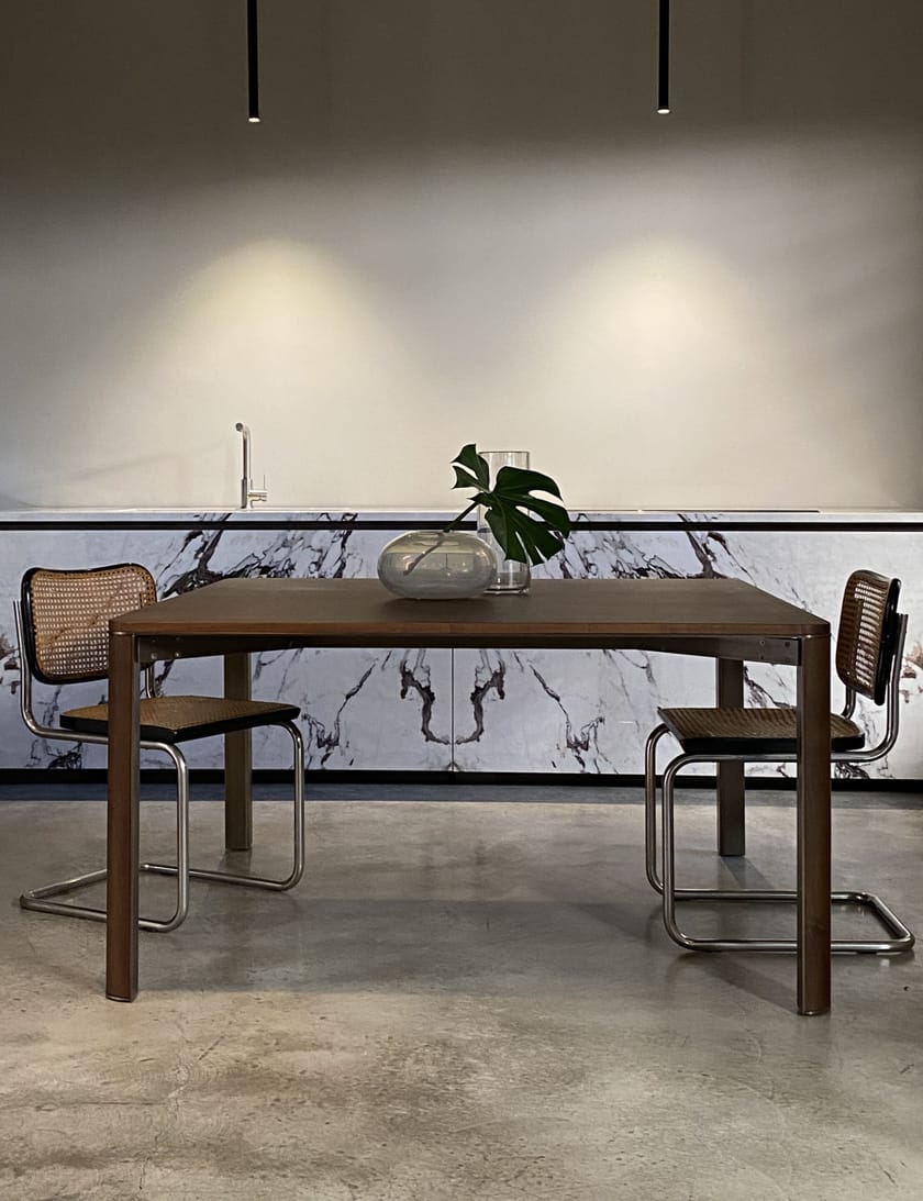 GREGORIO by MG12 - Tavolo in acciaio e legno - 7