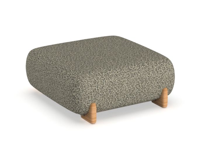MILOS Pouf da giardino quadrato in tessuto By VONDOM | design Jean ...