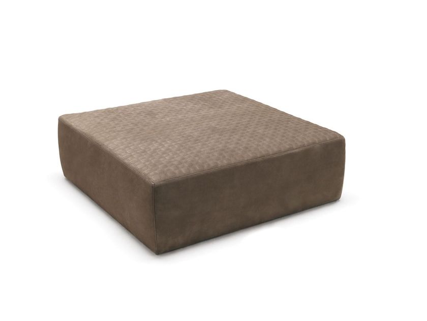 STONE | Pouf in pelle Collezione MisuraEmme By MisuraEmme