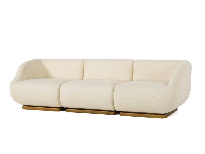 MIYA - Canapé 3 places en tissu - Vue supplémentaire 1