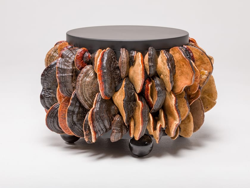 MUSHROOMS Round coffee table By Panoptikum Collections design Andrii