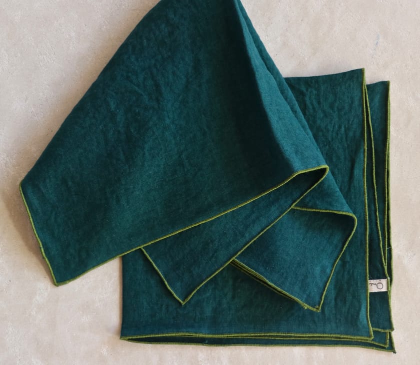 NAPKIN ROLLED HEM tovagliolo By Once Milano
