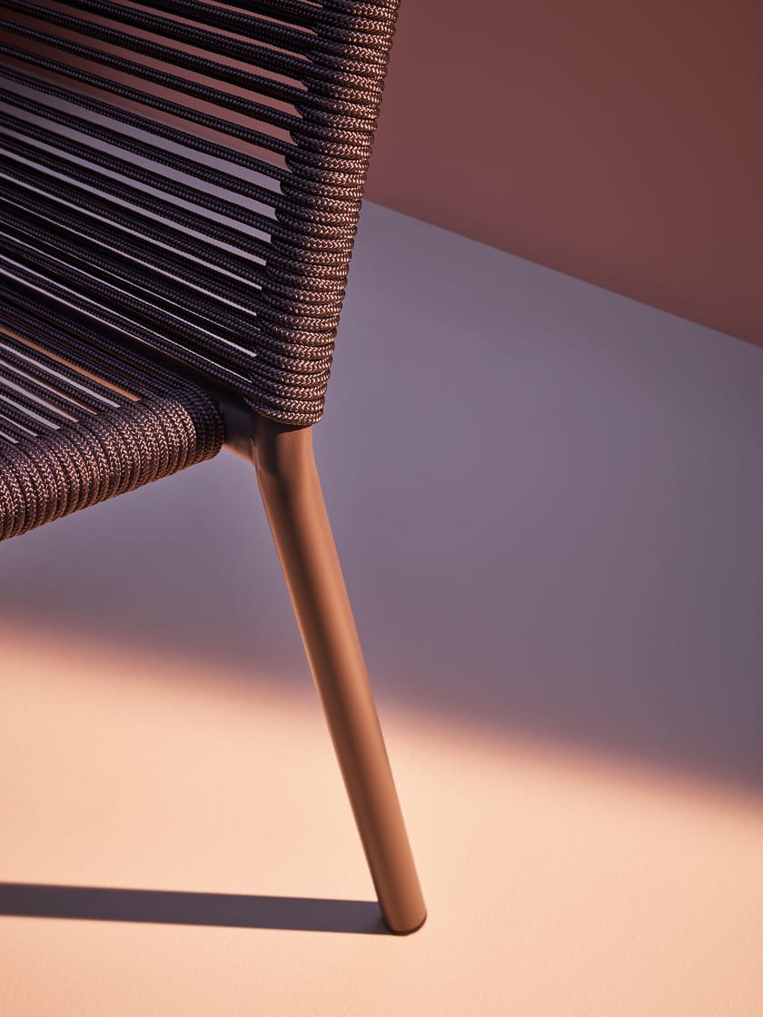 ELEVEN Nautical rope chair Eleven Collection By Terraforma design