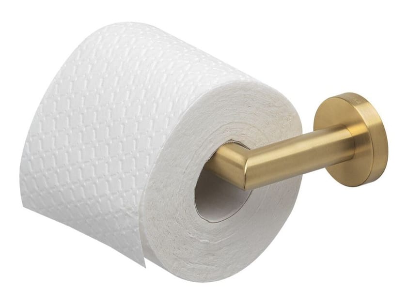 NEMOX GOLD Metal toilet roll holder Nemox Collection By Geesa