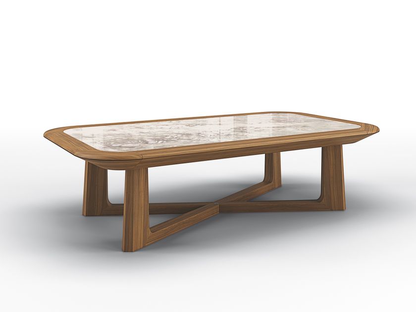 NEW LINE | Rectangular coffee table New Line Collection By BRUNO ZAMPA