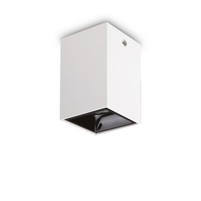 Lampada Da Soffitto Ideal Lux – Corpo In Metallo, Fissaggio Senza Viti, Attacco E27, Diametro 50mm, Finiture Disponibili: Bianco, Cromo, Ottone, Nero