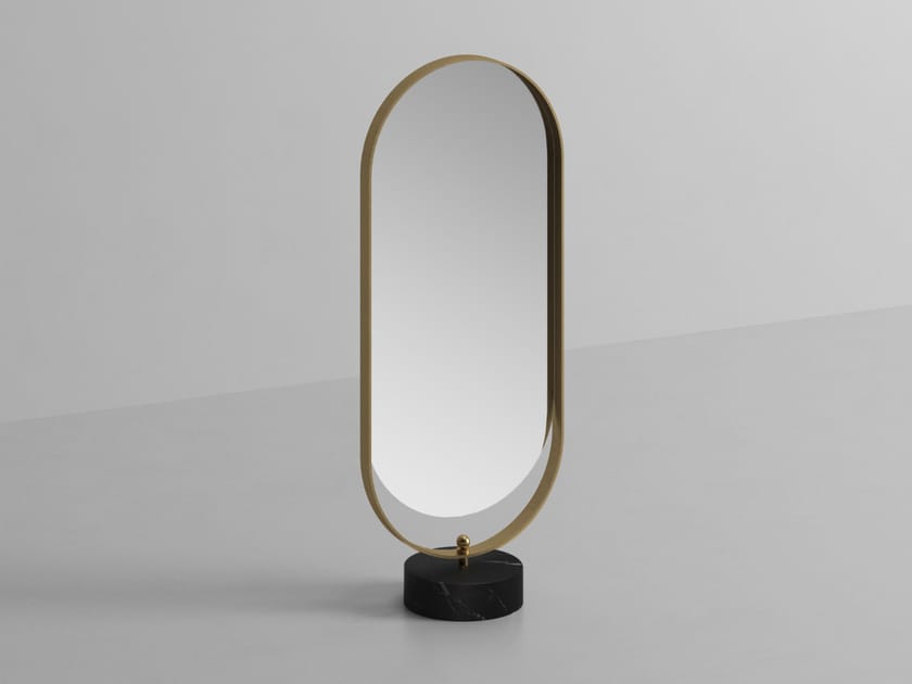 NOUVEAU Oval mirror Nouveau Collection By Ex.t design Bernhardt & Vella