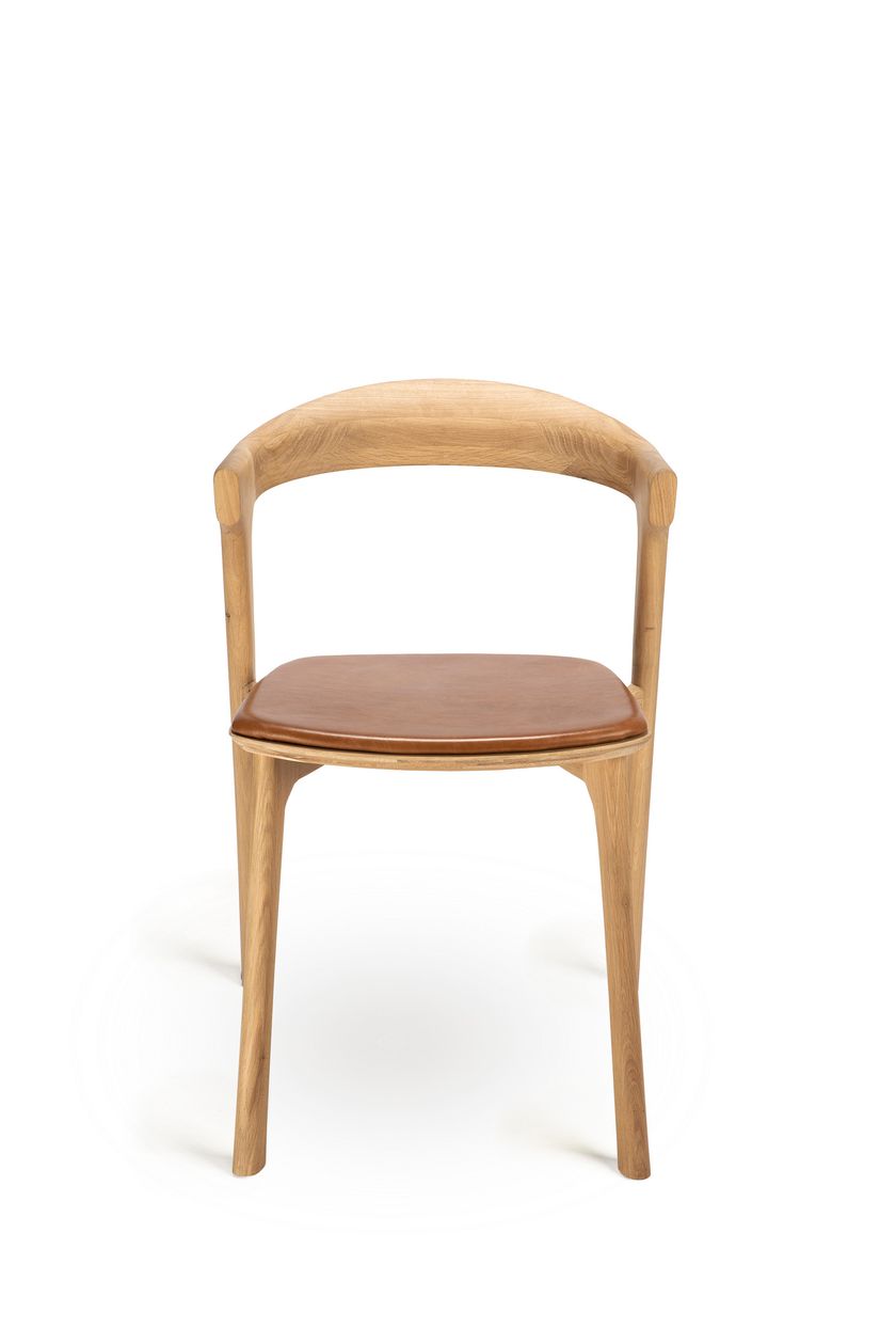 OAK BOK Chair with integrated cushion Oak Bok Collection By