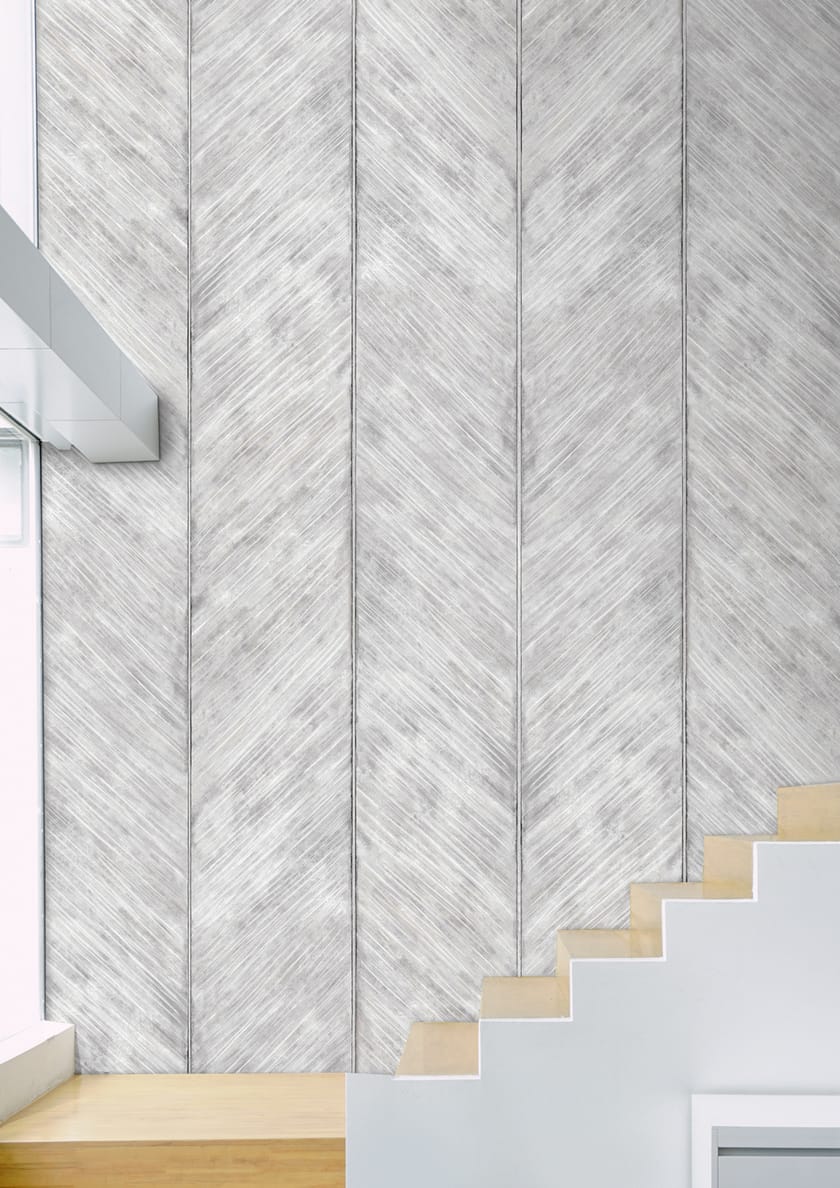 Industrial style Ecological washable PVC free wallpaper OANNES UPTO