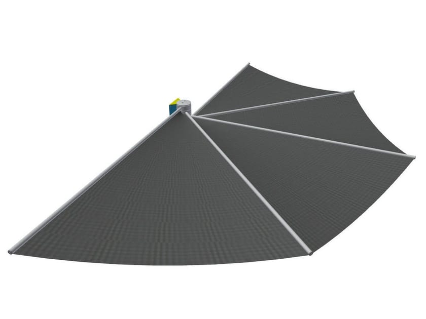 OM Wallmounted Garden umbrella By calma design Andreu Carulla