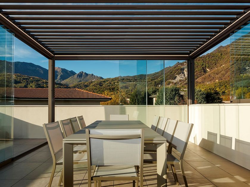 OPENLIGHT | Freestanding pergola By Mioni