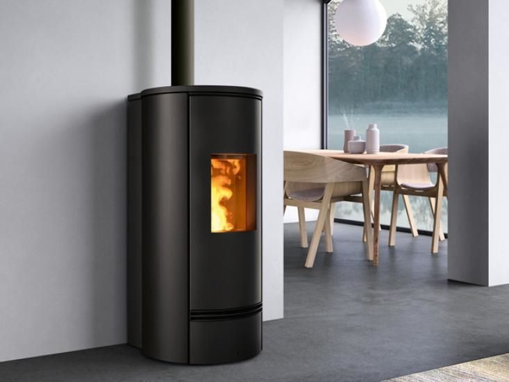 P920 T STEEL stufa By Piazzetta