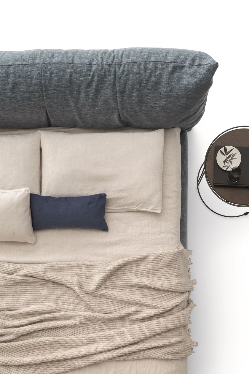 PAPILO by Ditre Italia - Letto imbottito in tessuto con testiera imbottita - 3