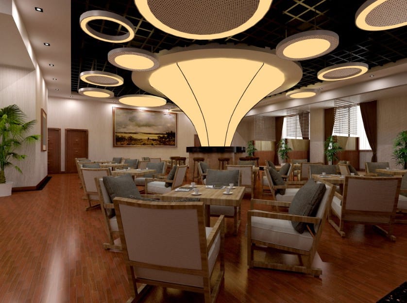 NCM LA D6009001200DB Luminária pendente Série LED + Acoustic By Neonny