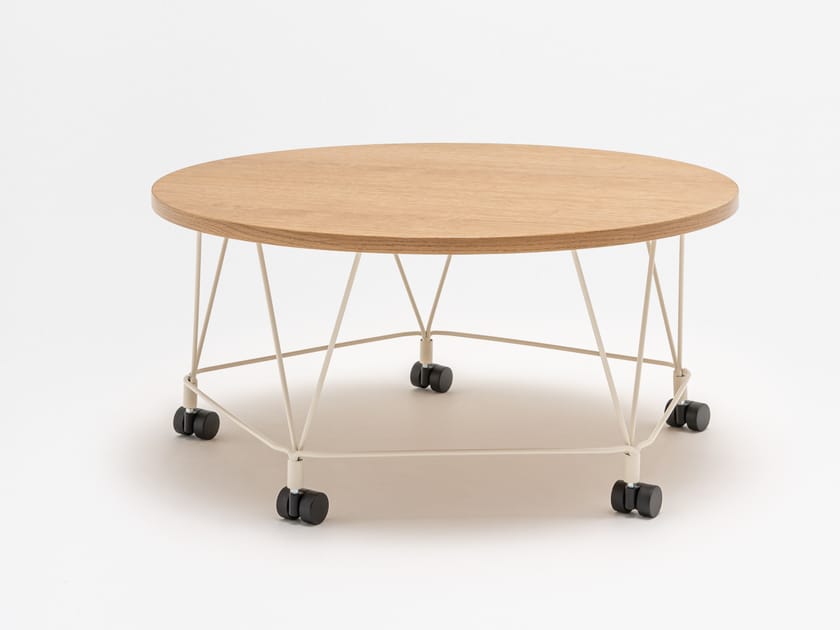 Product photograph of Pental Coffee Table With Castors from Archiproducts UK