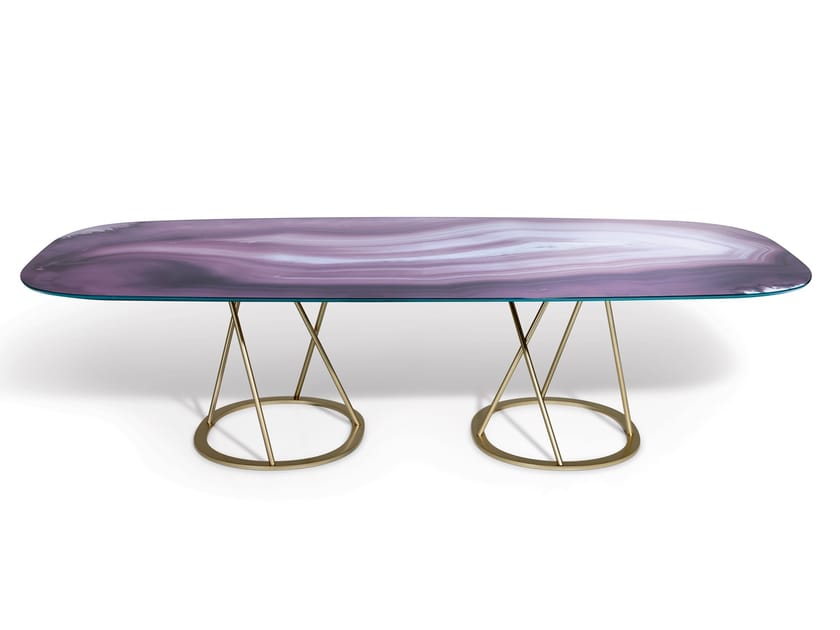 Product photograph of Philippe Oval Table from Archiproducts UK