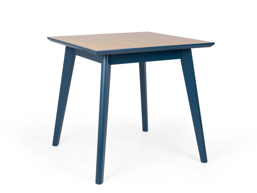 Tavolo da Pranzo Quadrato 90x90 in Legno Noce Allungabile con Apertura Tavolo da Pranzo Quadrato 90x90 in Legno Noce Allungabile con Apertura