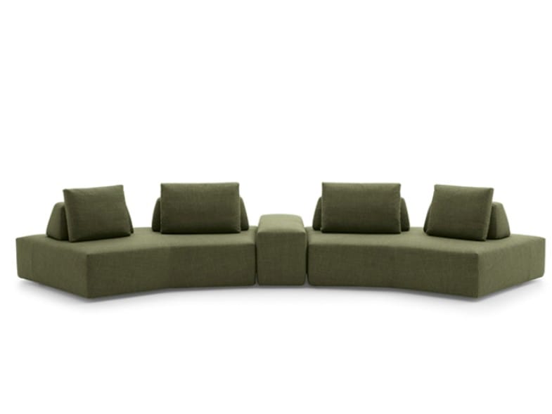 PLATFORM by Felis - Divano curvo in tessuto - 6