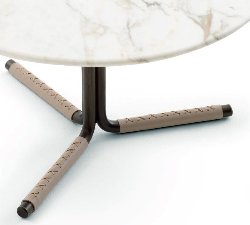 PLUTO Round coffee table By Zani Collezione Poltrone