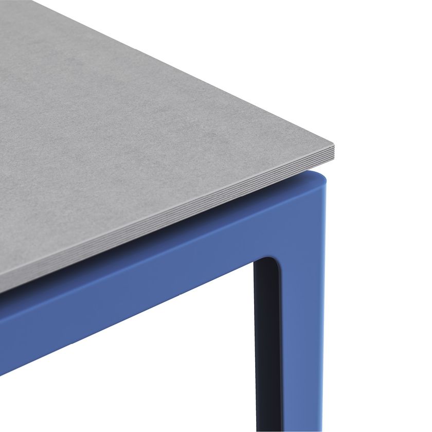 GAO Rectangular steel and PaperStone table By BABEL D | design Simone ...