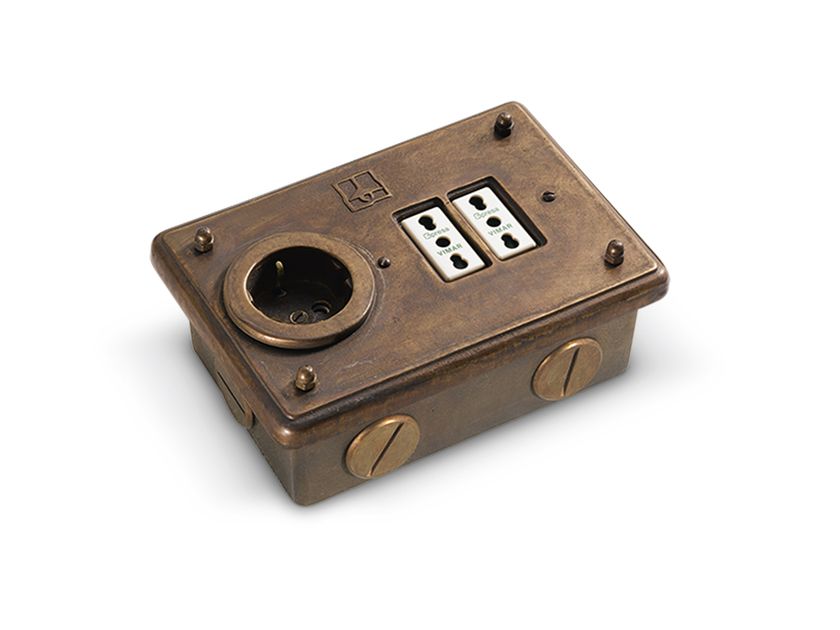 Viti Elettriche M3.5 Finitura Ottone Per Prese/interruttori/spine – Lunghezze 40/50/75mm