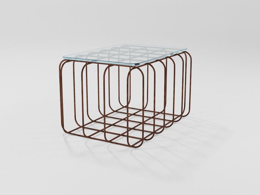 Prisma Couchtisch Aus Kristall Kollektion Filodiferro By Barel Design Simone Micheli